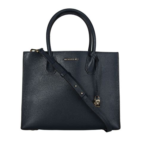 michael kors blue bag tote|Michael Kors navy blue tote.